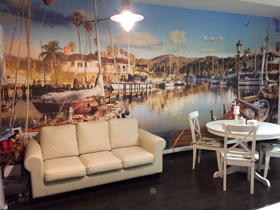 Living room-kitchen