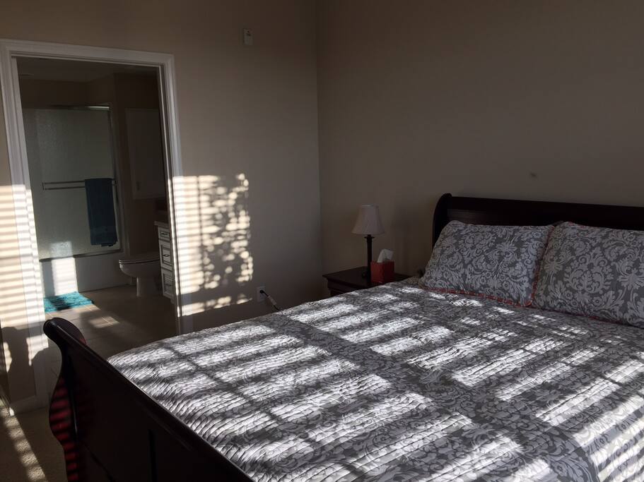 Master room with lots of light