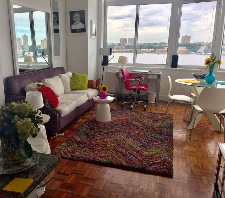 Living room from kitchen