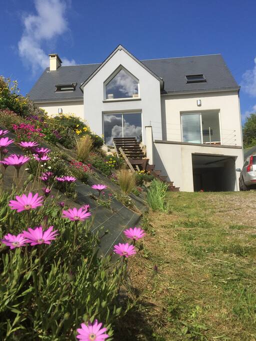 Maison depuis la route