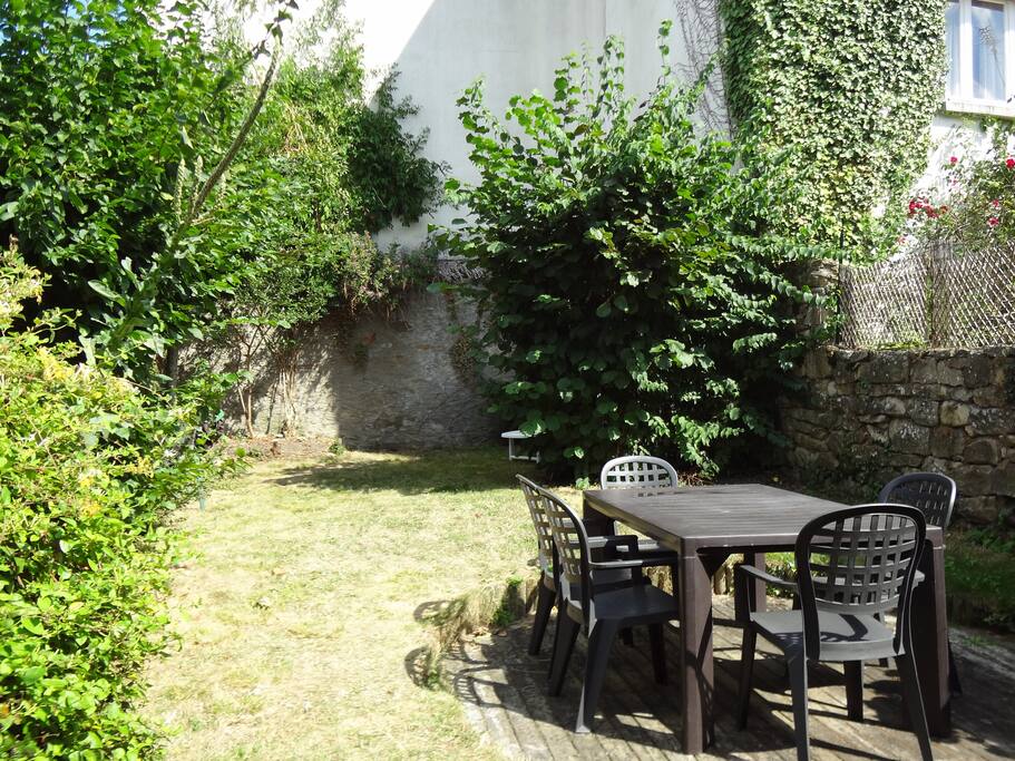 le jardin à l'abri des regards