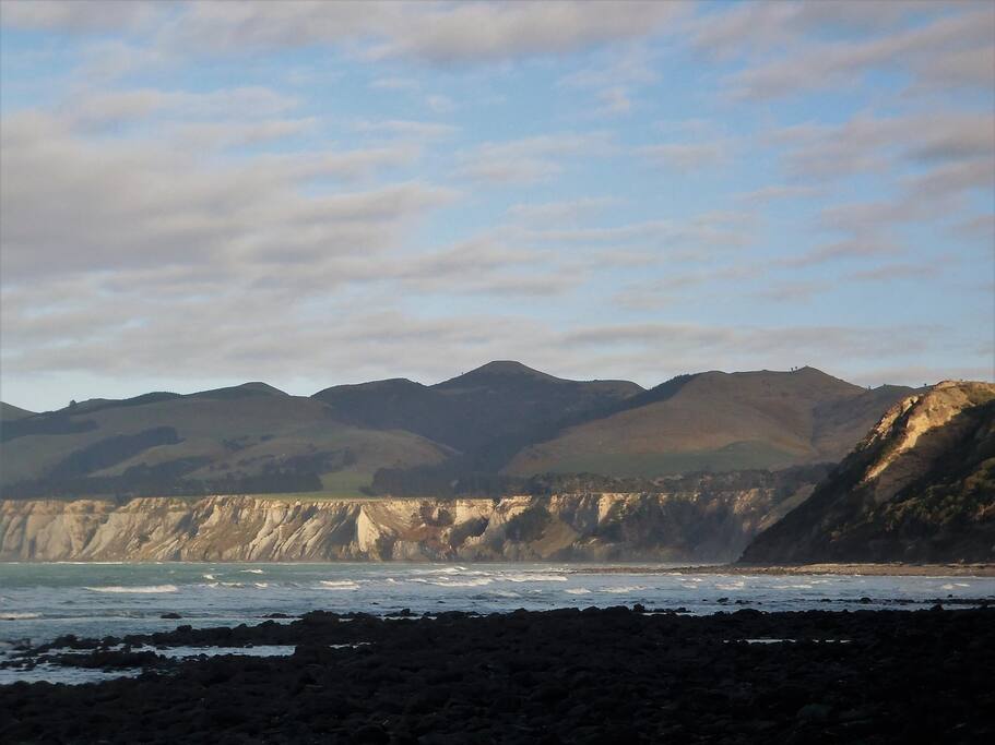 Motunau Beach coastal walks