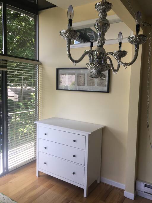 This is a part of master bedroom it is in the solarium with access to the front patios well
