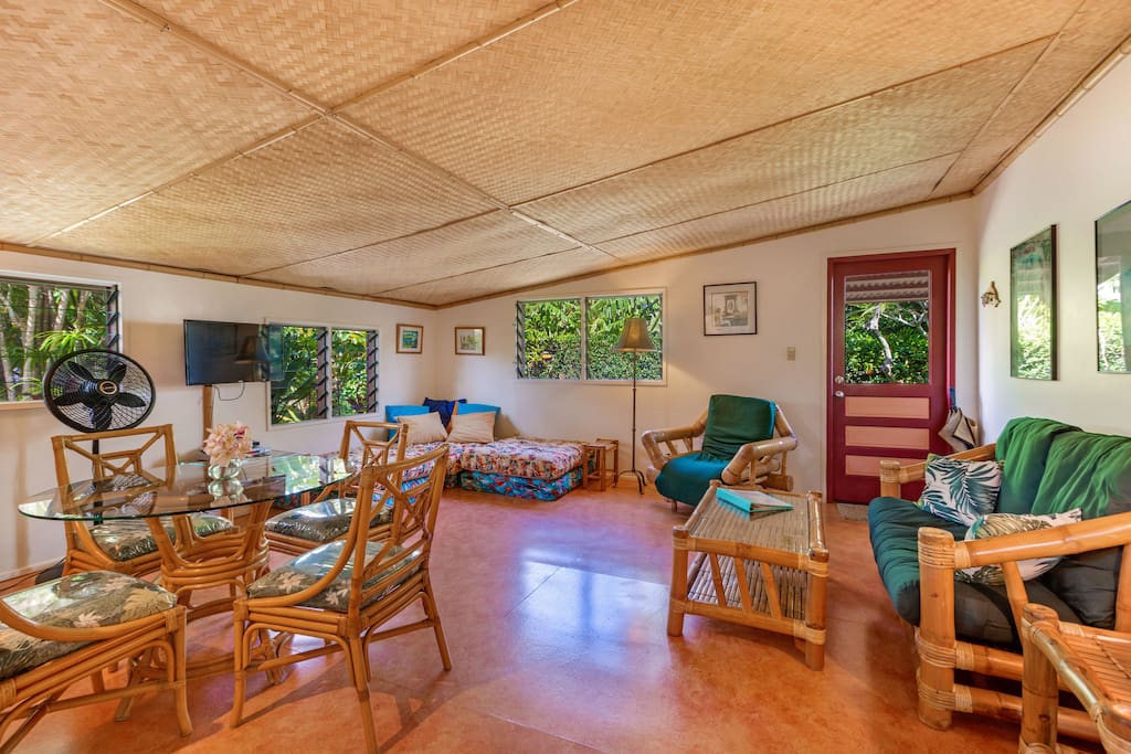 Very roomy living/dining area