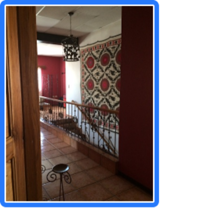 Upstairs hallway
