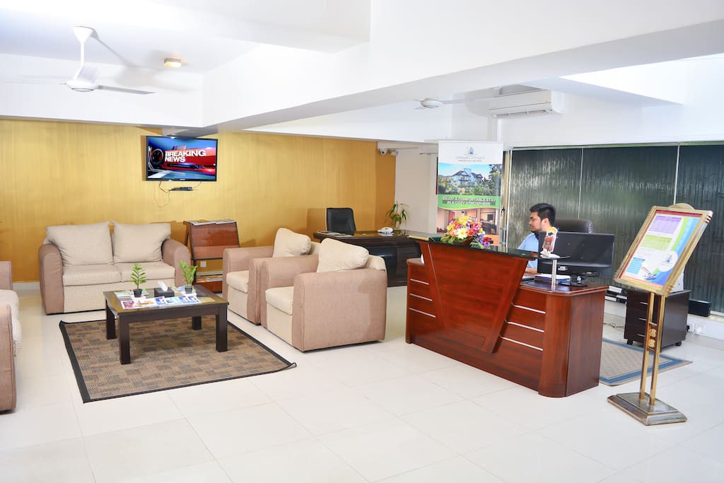 Front office Reception-open 24 Hours