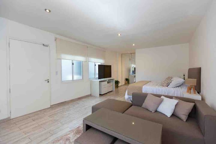 Furnished studio apartment in Colegiales