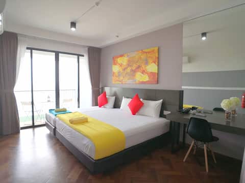 Lv40 Penthouse Seaview Sunrise Balcony, 1km Gurney