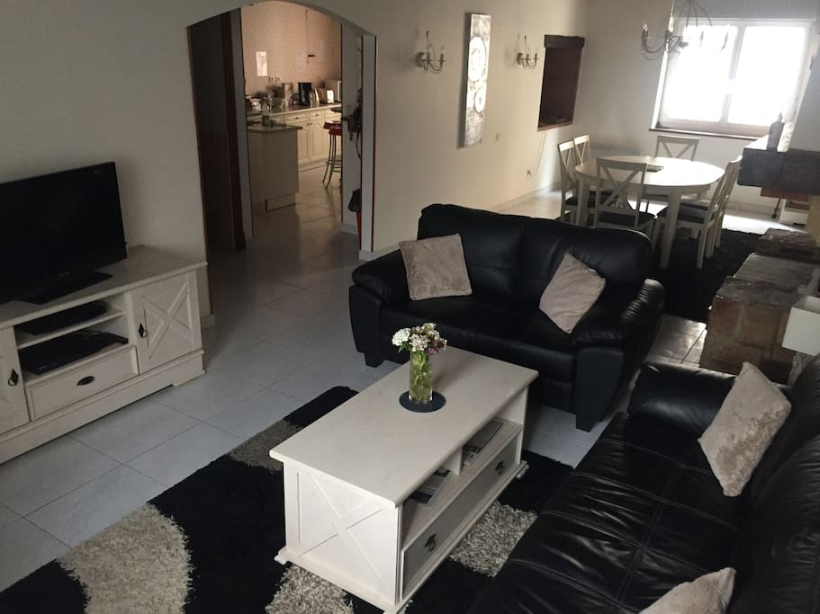 Lounge room with TV/DVD