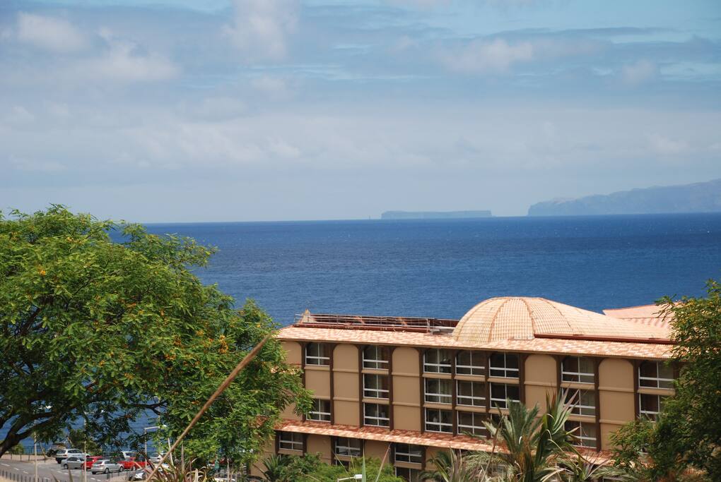 view from the balcony