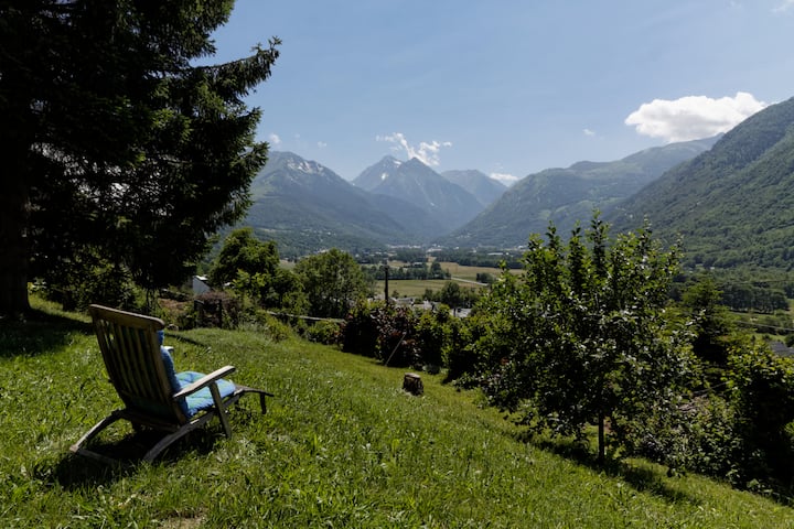 Gite 90m2 Avec Jardin Et Belle Vue 6/7p - Saint-Lary-Soulan