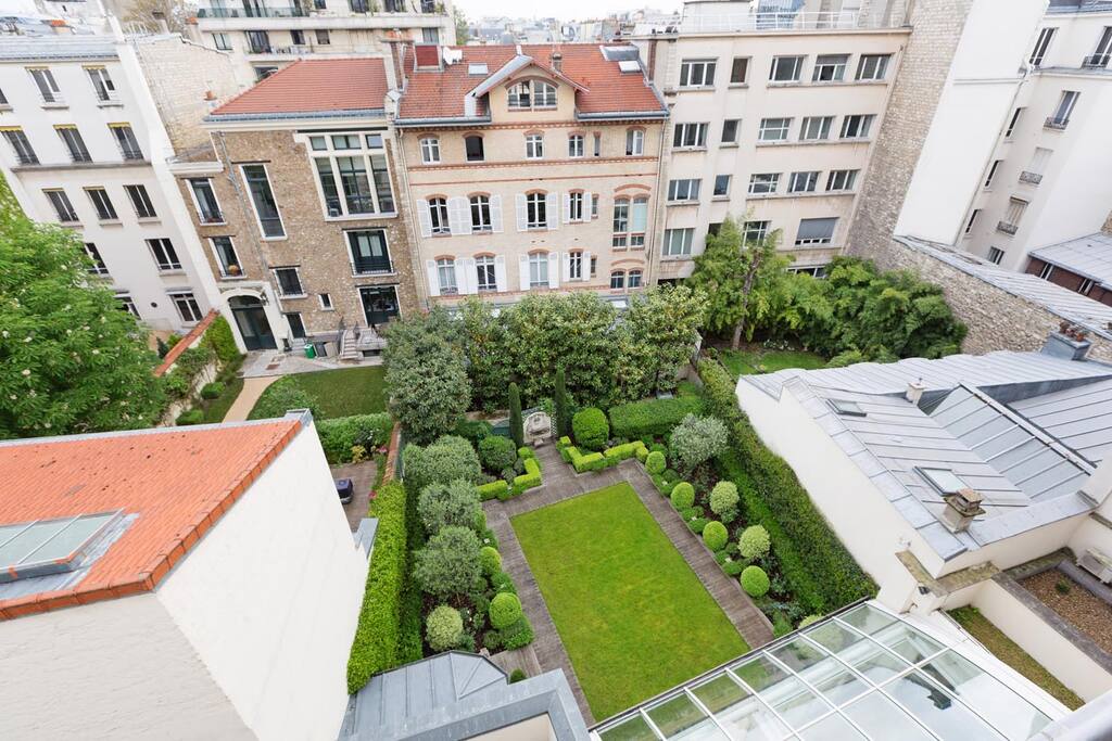 Vue sur jardin au calme