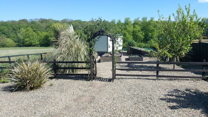 Northumberland Shepherds Hut Glamping Experience