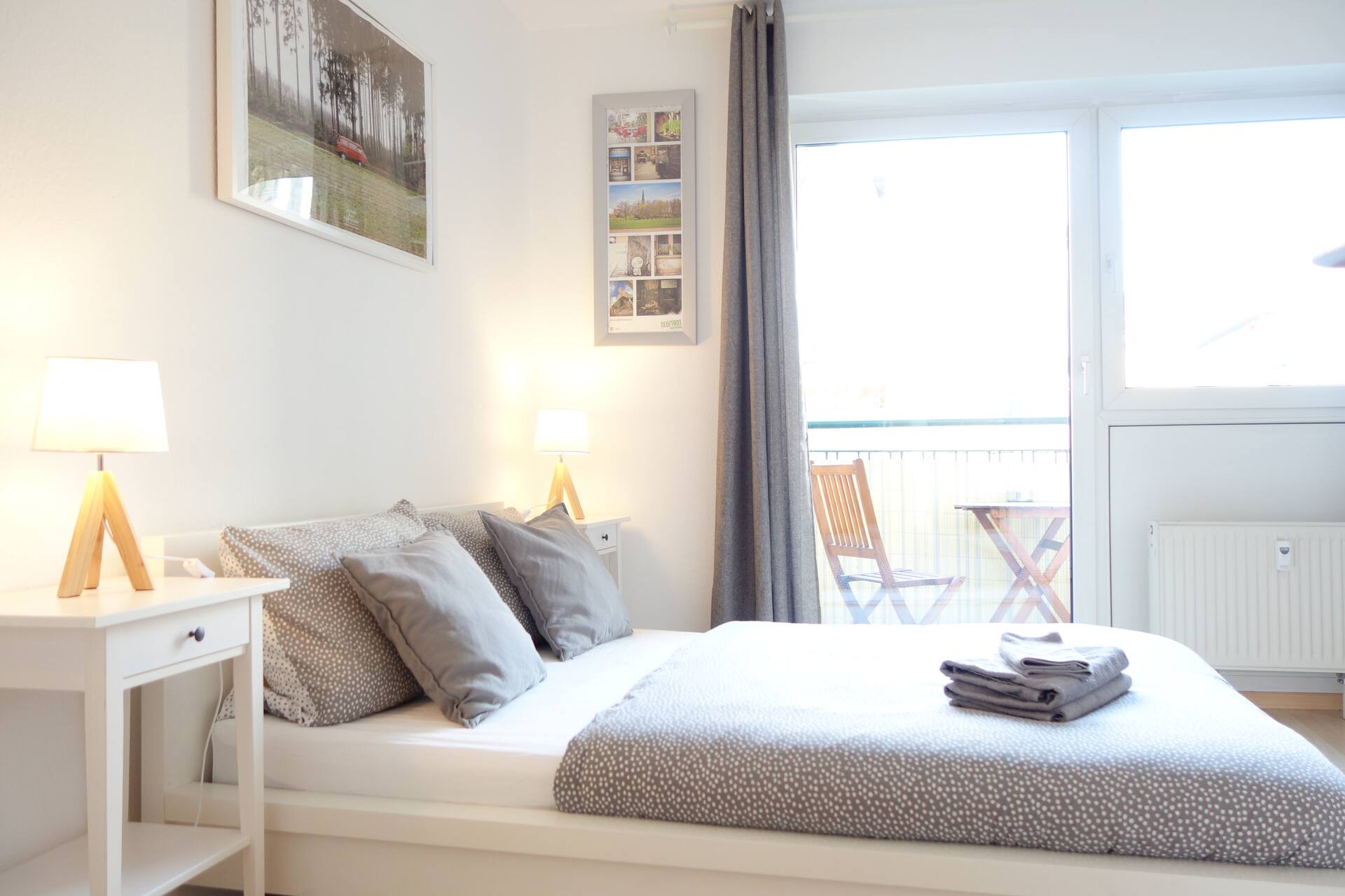 Apt Trendy district Neustadt/balcony incl. Parking
