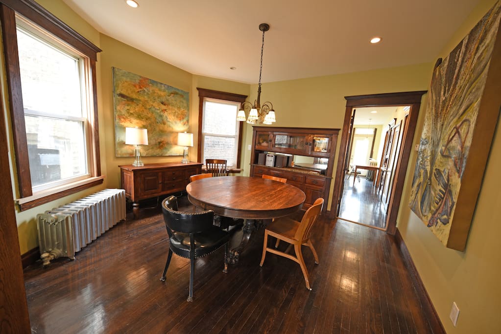 Dining Room with Table and Buffet