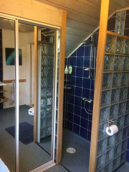 Large shower