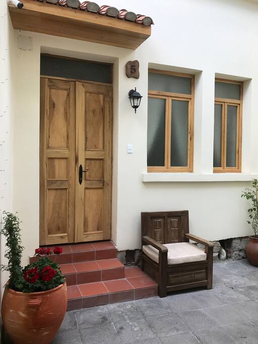 Front of studio