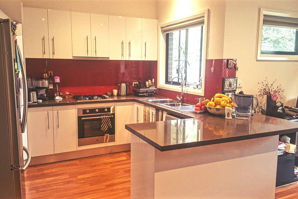 Spacious and Luxurious Kitchen.