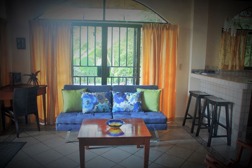 View of living room