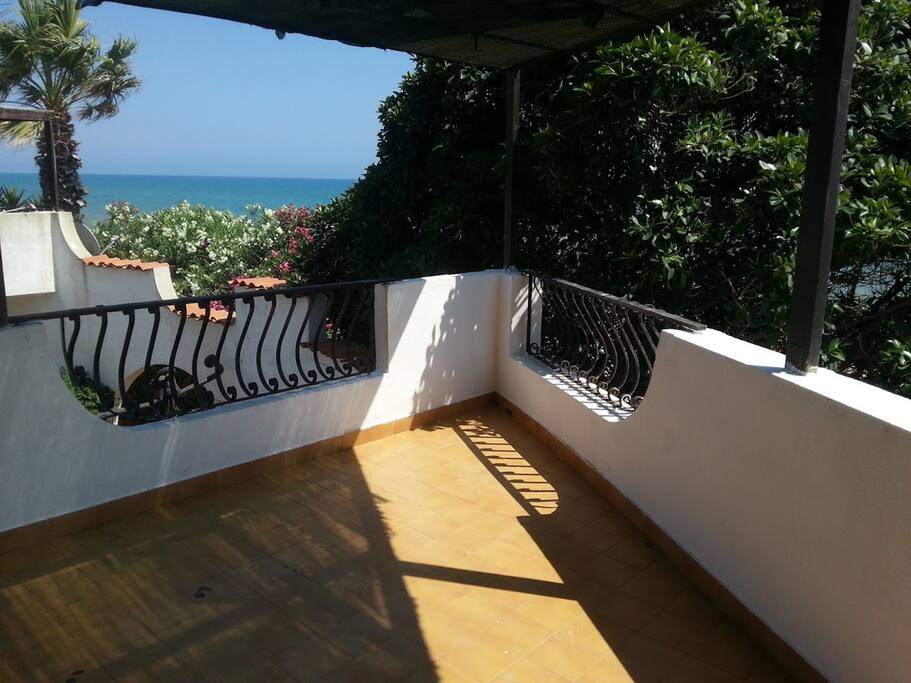 vista dal terrazzo