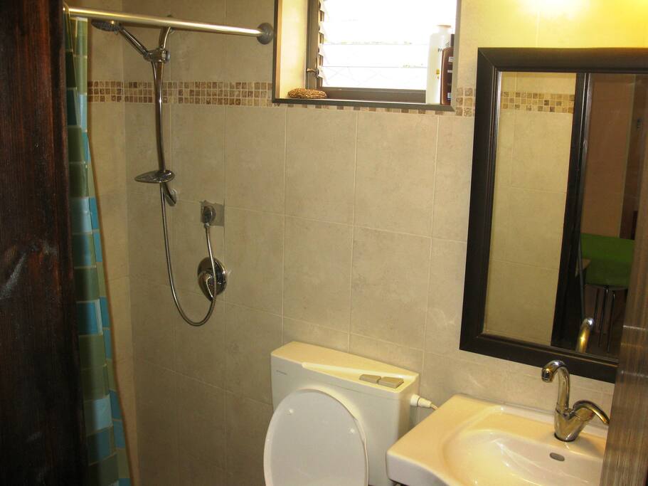 The bathroom