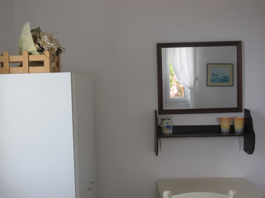 Corner next to the Cupboard