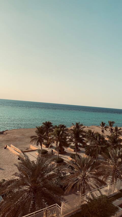 A charming sea view furnished apartment from all rooms