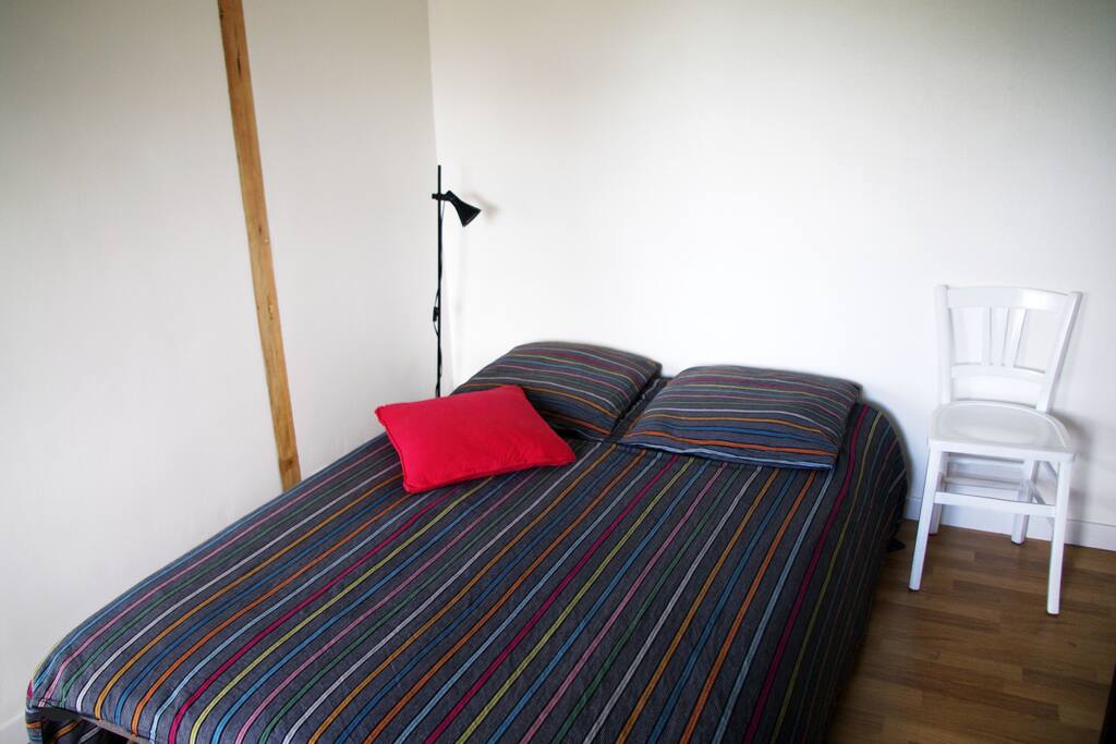 Chambre lit double