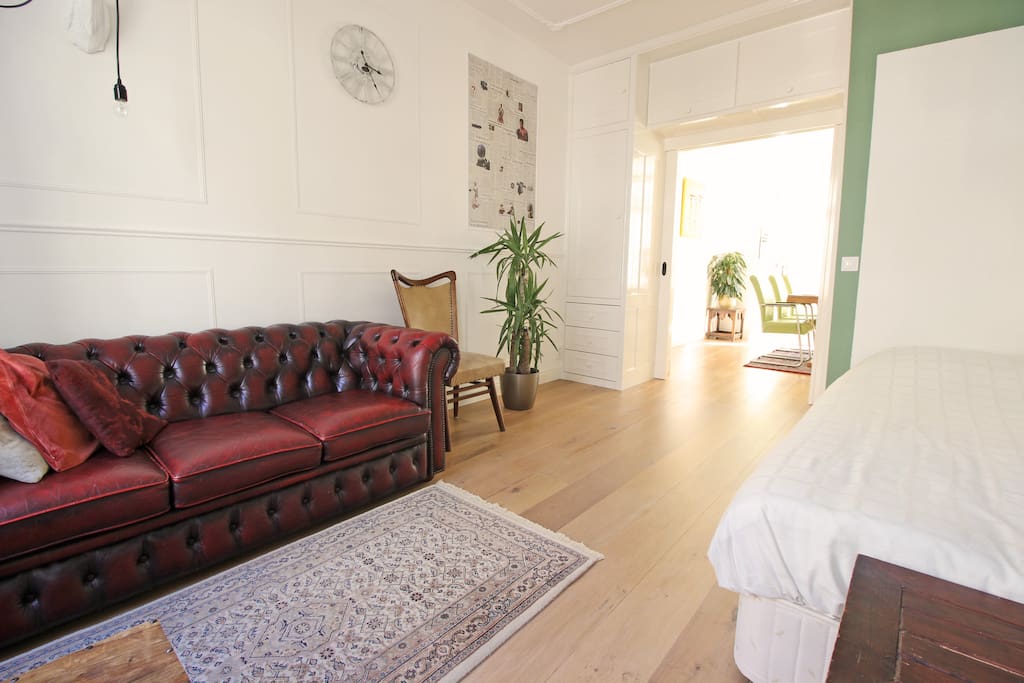 The apartment has a great atmosphere