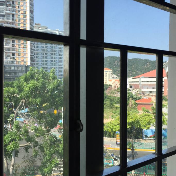 客厅也可以看到厦门大学