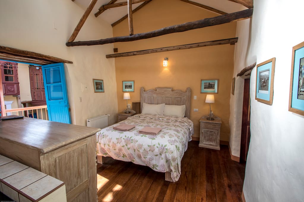 bedroom with kitchen
