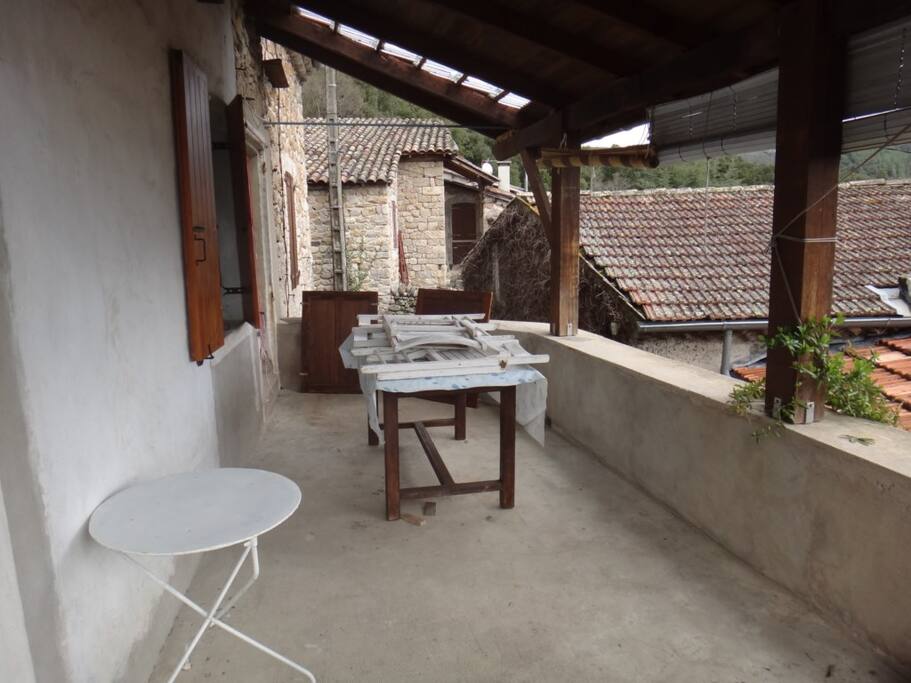 terrasse couverte