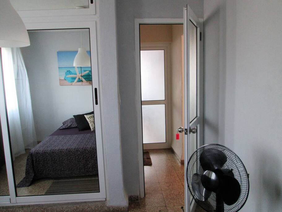 Lock on bedroom door