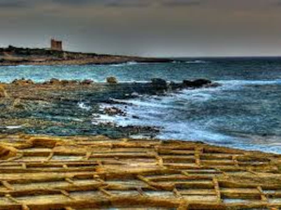 The sea in bahar ic-caghaq