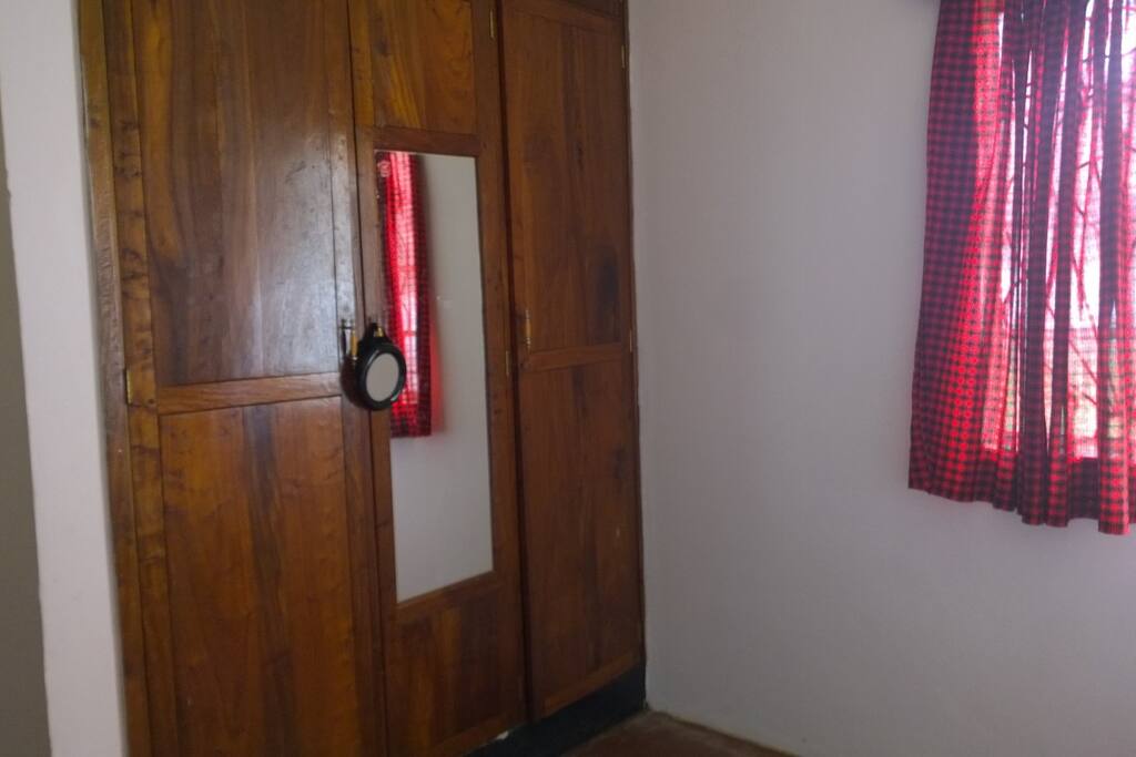 There is a big closet in bedroom one and two.