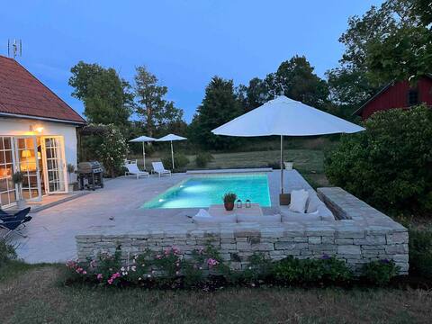 Gotland limestone farm