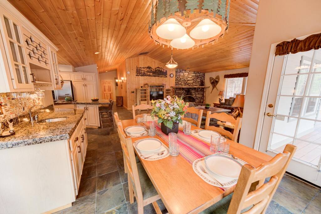 Kitchen and Dining Area