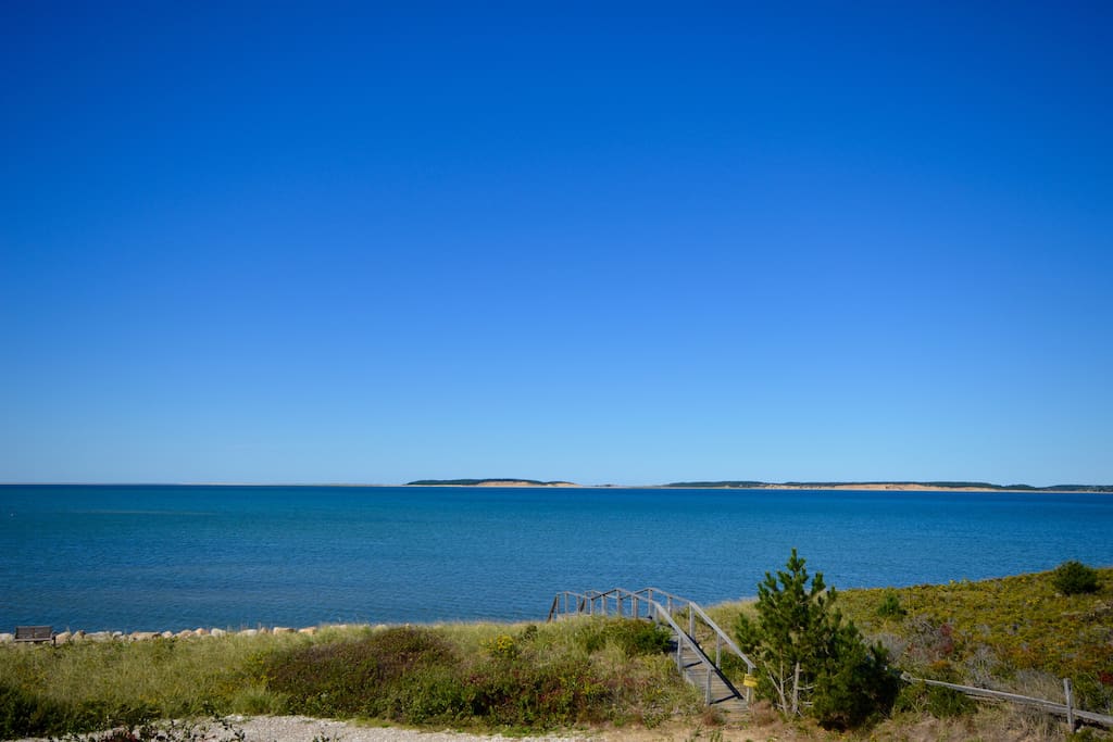 View from second story deck