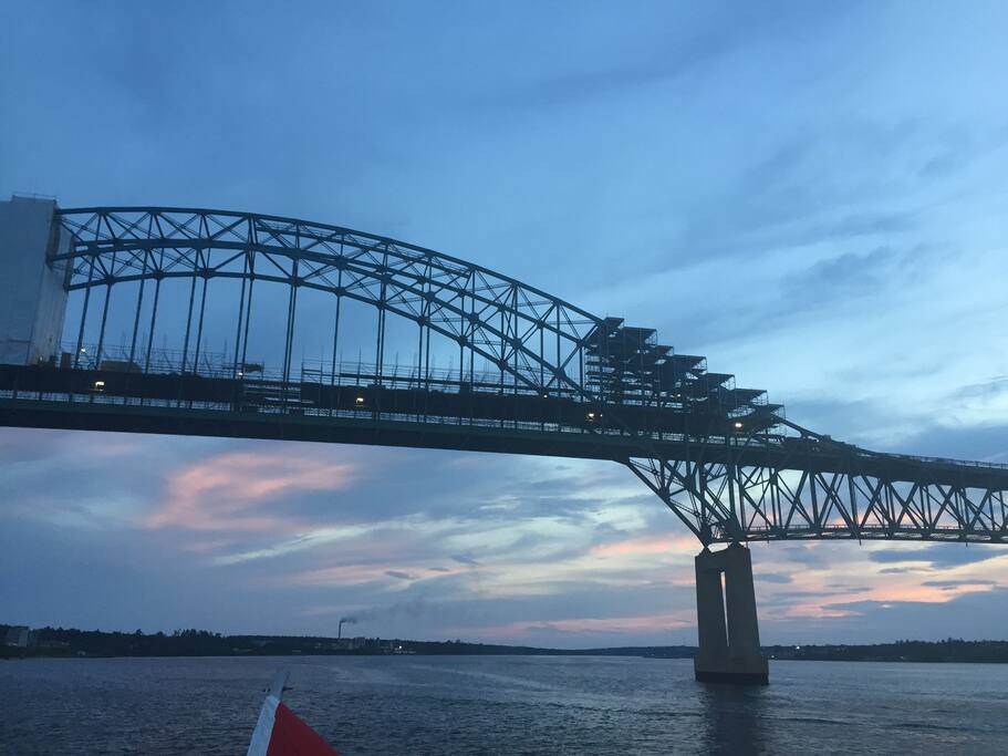 Close to bridge