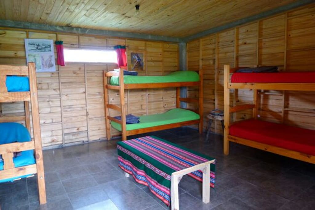 Habitación compartida para 6.