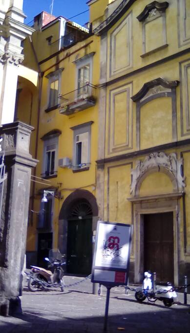 entrata alloggio ed esterno