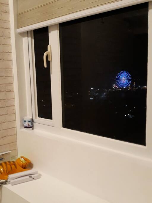 View from the room itself! SkyRanch!!!
