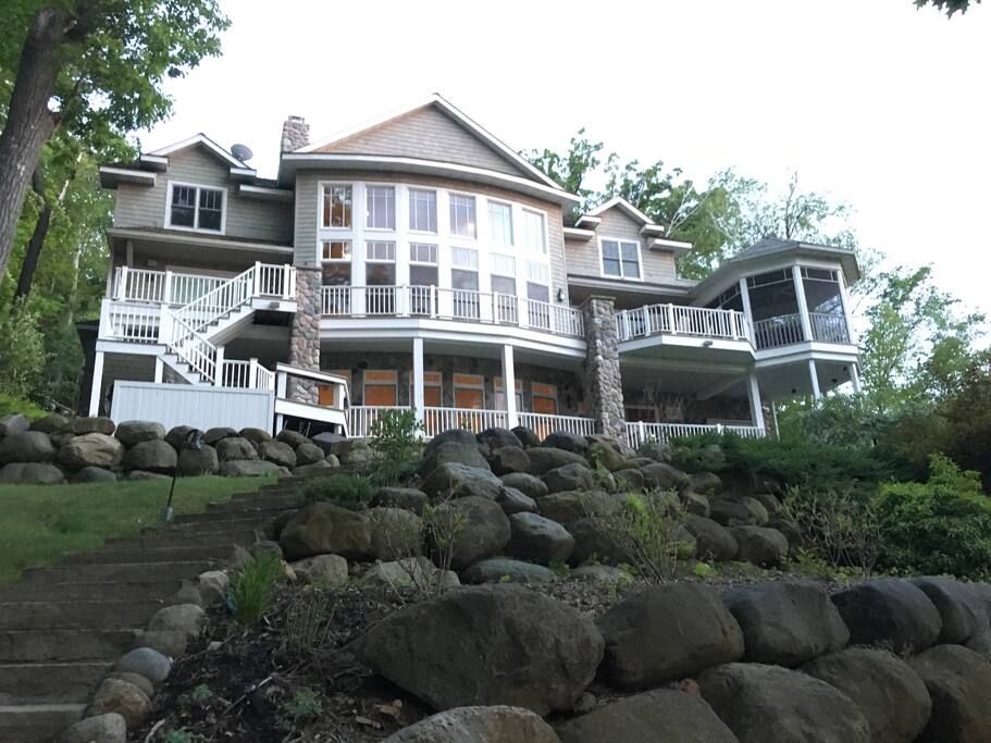View of home from the lake!