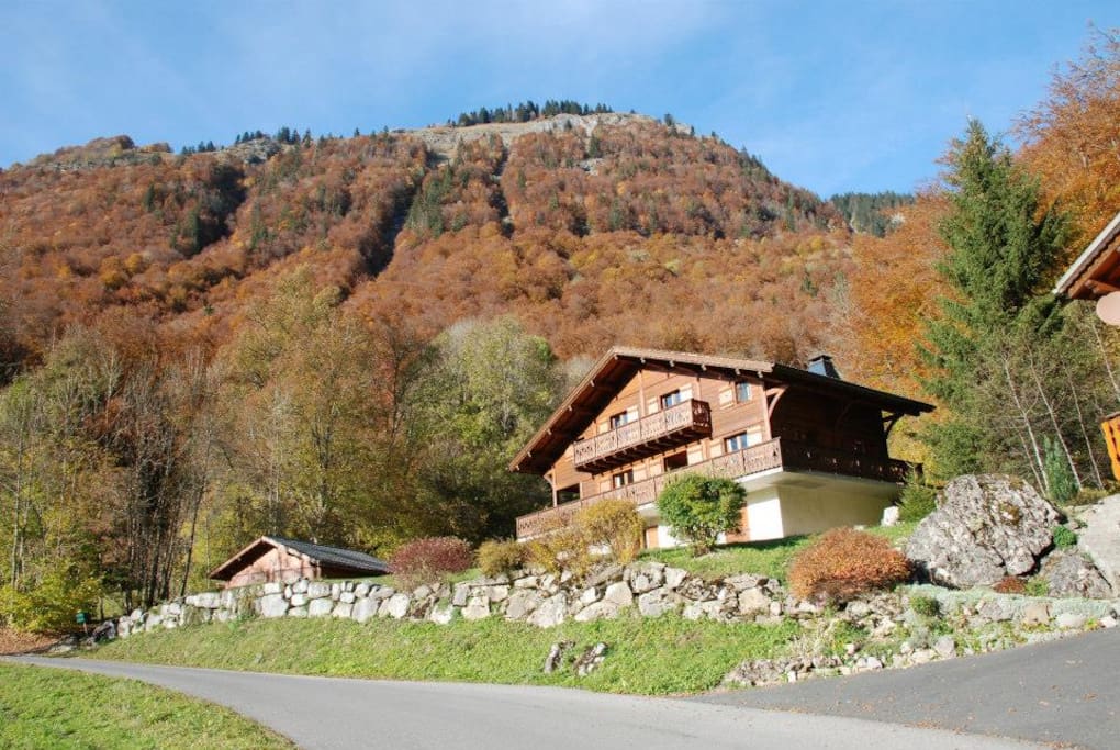 Chalet Clairvaux in the Summer