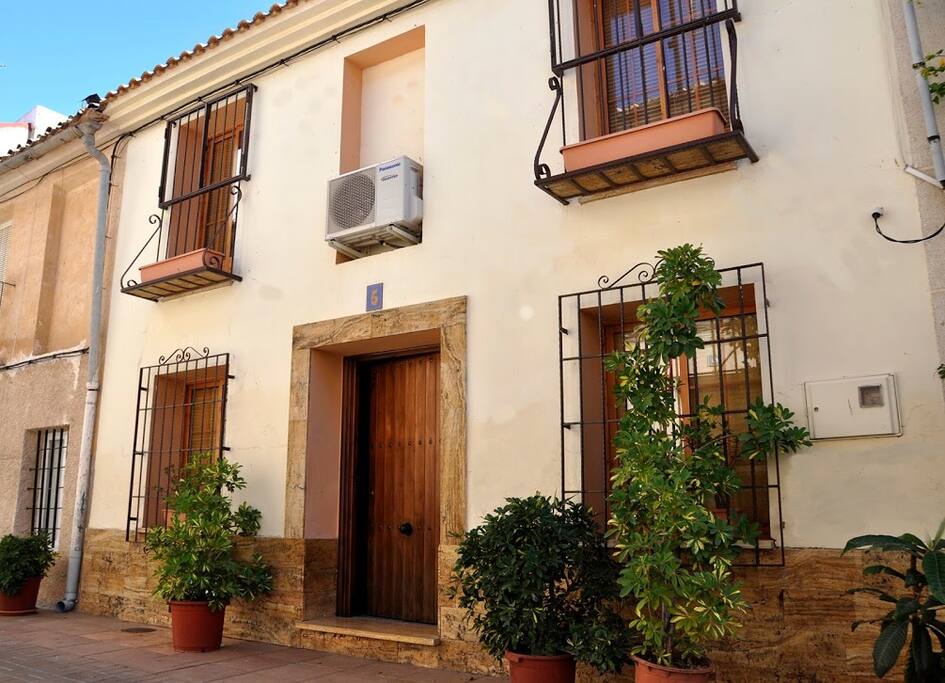 Fachada de la vivienda