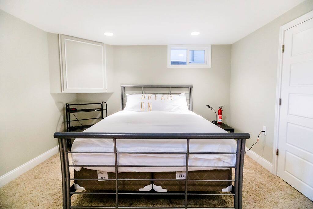 Your comfy queen bed!