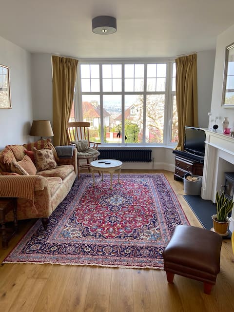 Successful Airbnb property: 2 Bedroom house with views, Parking, EV Charge in Southstoke