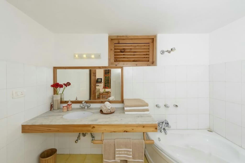 The bathroom