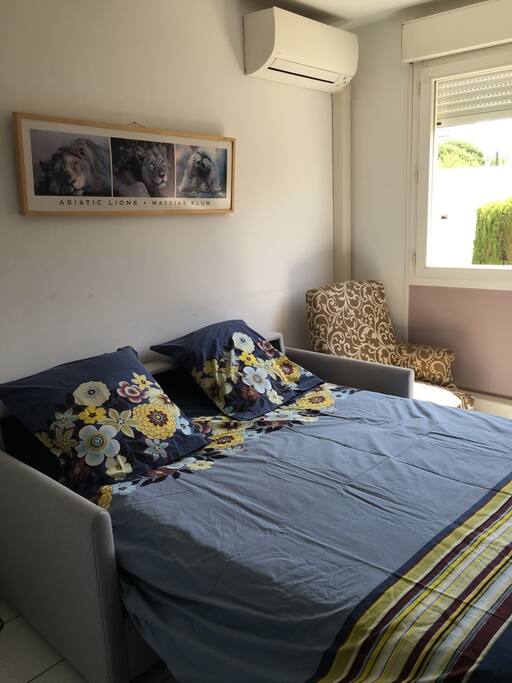 La chambre climatisée