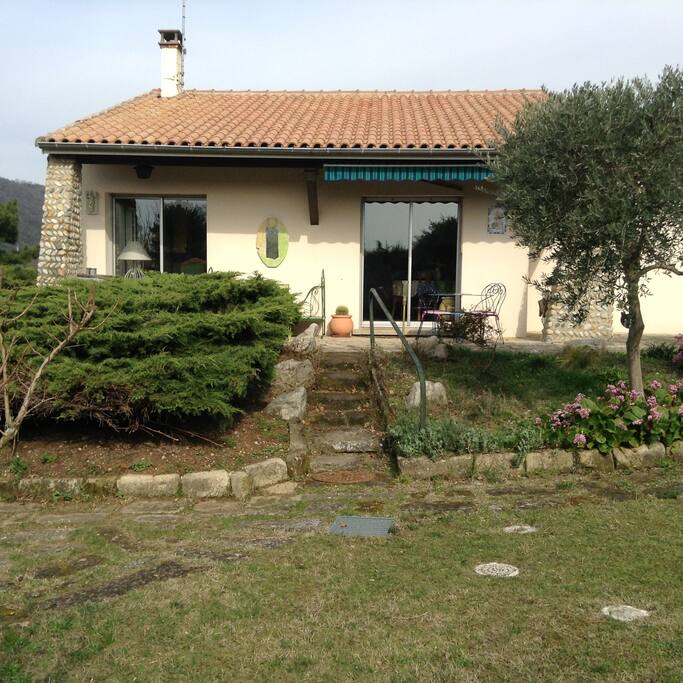 Un jardin, véritable havre de paix